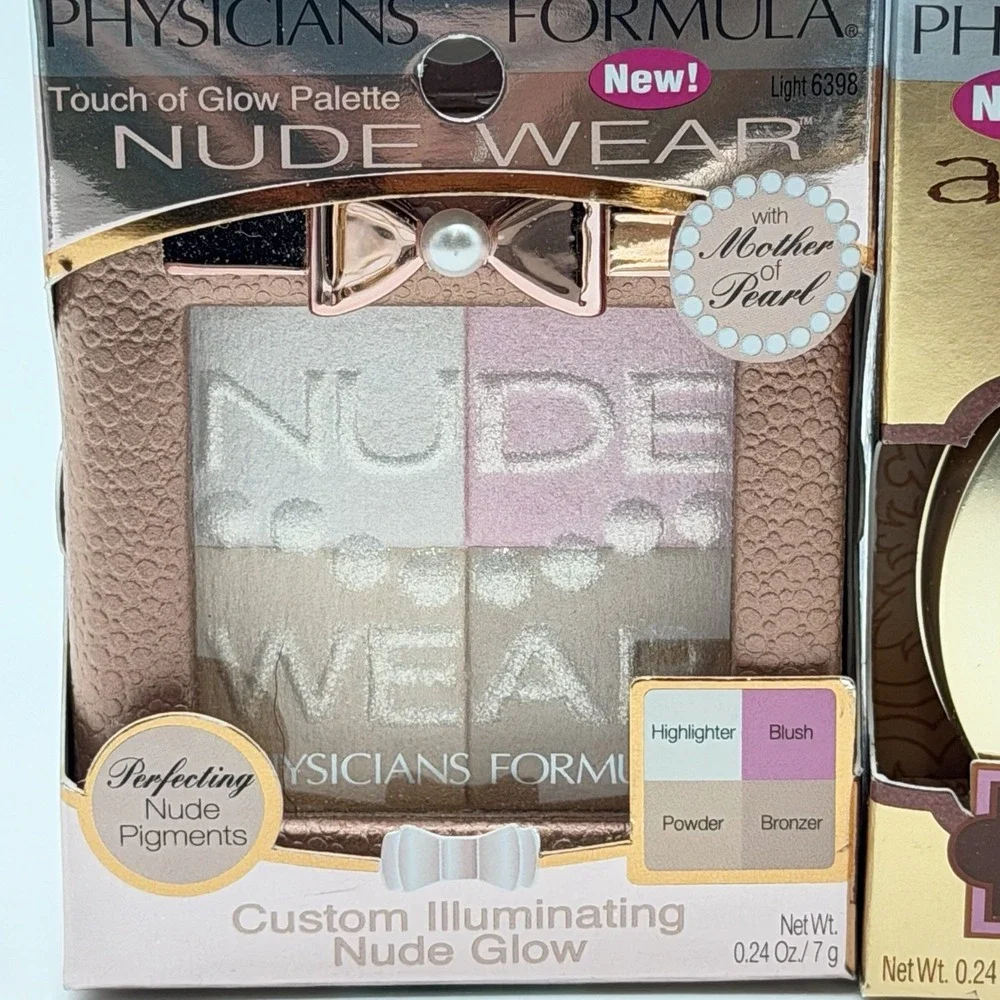 Physicians Formula Argan Nude Wear Makeup Lot BB Cream Blush Palette 4 Pc